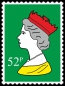 Preview: Royal Stamp Queen Green POP (Paint On Print) Art