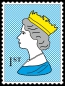 Preview: Royal Stamp Queen Blue Dots POP (Paint On Print) Art