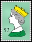 Preview: Royal Stamp Queen Green Dots POP (Paint On Print) Art