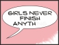 Preview: Girls never finish anything pink