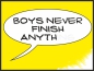 Preview: Boys never finish anything yellow