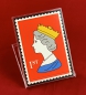 Preview: Posterset 2 pcs.  Royal Stamp Four Colour Dots and Pretty Woman 100x70cm High Gloss Art Print - Kopie