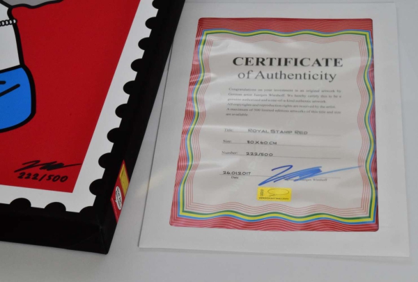Certificate Handsigned Numbered